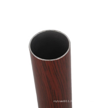 wooden print anodized 40x40 aluminium profile pipe